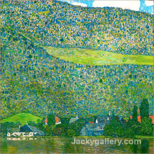 Unterach am Attersee by Gustav Klimt paintings reproduction